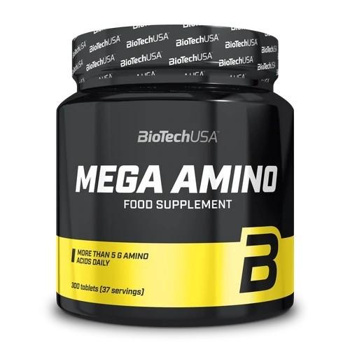 Аминокислоты BioTech Mega Amino 300 таблеток