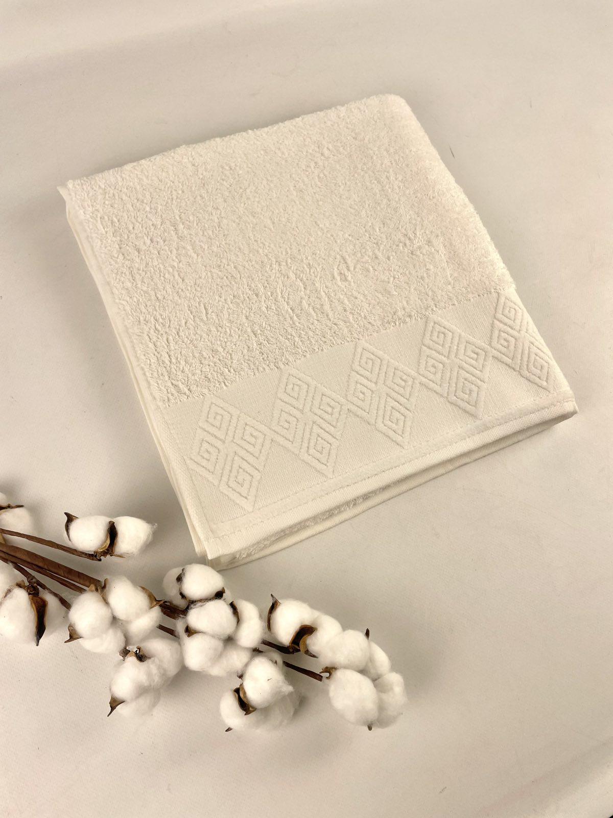 Рушник AE Dar 70х140 см Молочний (CN37522) - фото 1 Рушник AE Dar 70х140 см Молочний (CN37522) - фото 1