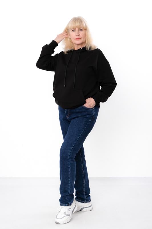 Джинси жіночі зимові Носи Своє батал на флісі класичного крою р. 31 Синій (14298) - фото 2 Джинси жіночі зимові Носи Своє батал на флісі класичного крою р. 31 Синій (14298) - фото 2