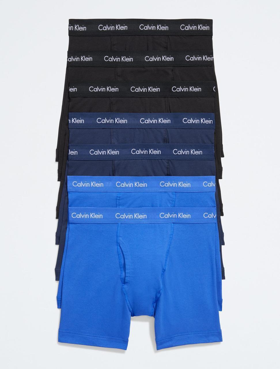 Набор трусов-боксеров хлопковых мужских Calvin Klein XL 7 шт. Разноцветный (2544191521) Набор трусов-боксеров хлопковых мужских Calvin Klein XL 7 шт. Разноцветный (2544191521)