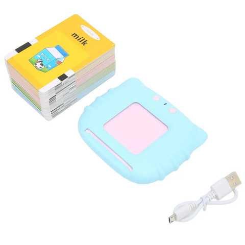 Интерактивный планшет для изучения английского 224 карты Голубой (a45dbb50)