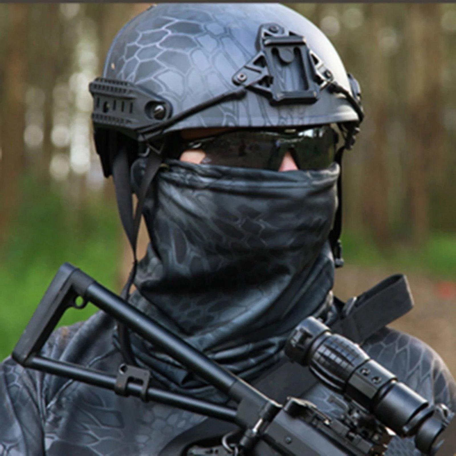 Балаклава Ніндзя 1 унісекс Камуфляж - фото 2