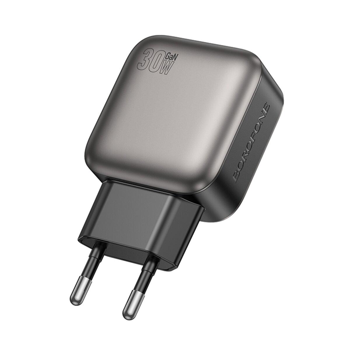 Зарядное устройство Borofone BAS55A 30W USB-A Type-C Black (25442056)