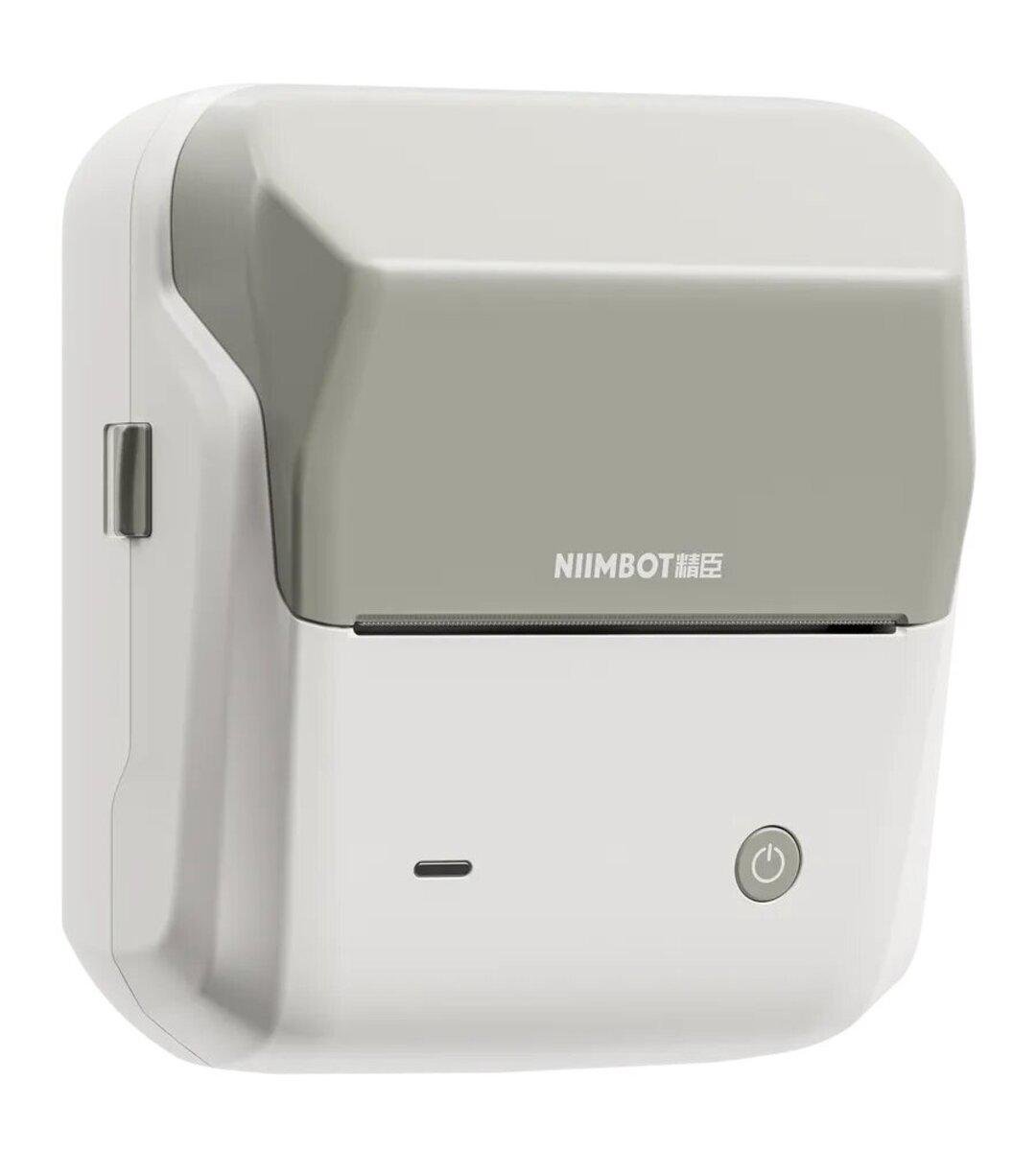 Портативний термопринтер NIIMBOT B31 1500 mAh 203dpi для друку наклейок/стікерів Grey (1AE18201604) - фото 2 Портативний термопринтер NIIMBOT B31 1500 mAh 203dpi для друку наклейок/стікерів Grey (1AE18201604) - фото 2