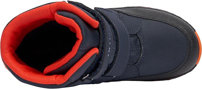 Ботинки зимние Geox J Sentiero р. 39 Navy/Orange (20070622) - фото 4