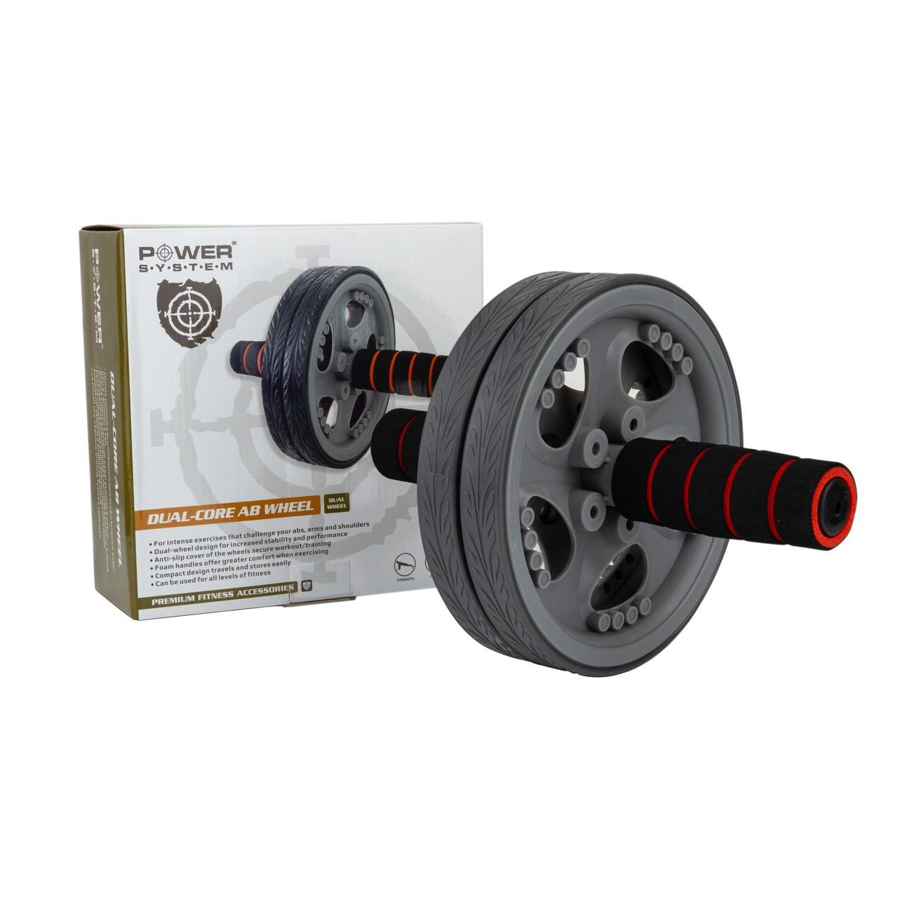 Колесо для пресса Power System Dual-Core Ab Wheel PS-4042