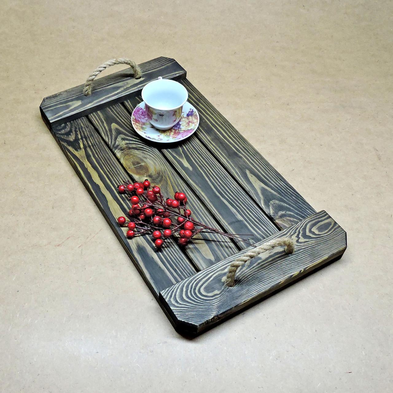 Поднос деревянный Брюссель Морион (ПДС-000605)