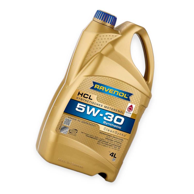 Масло моторное RAVENOL 5W-30 HCL Synthetic SN-CF/A3-B4 4 л (2684162583)