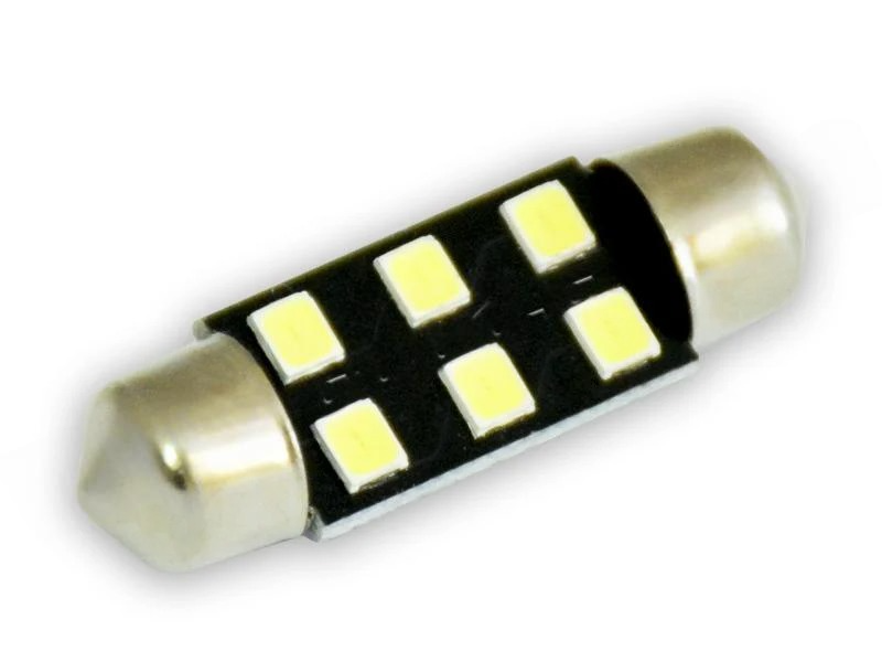 Автомобильная лампа светодиодная LEDUA S85-39mm-6pcs 5050 12V Желтый (23675011) Автомобильная лампа светодиодная LEDUA S85-39mm-6pcs 5050 12V Желтый (23675011)