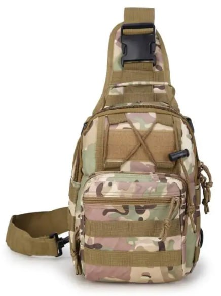 Сумка через плечо военная однолямочная 6 л (T-023)
