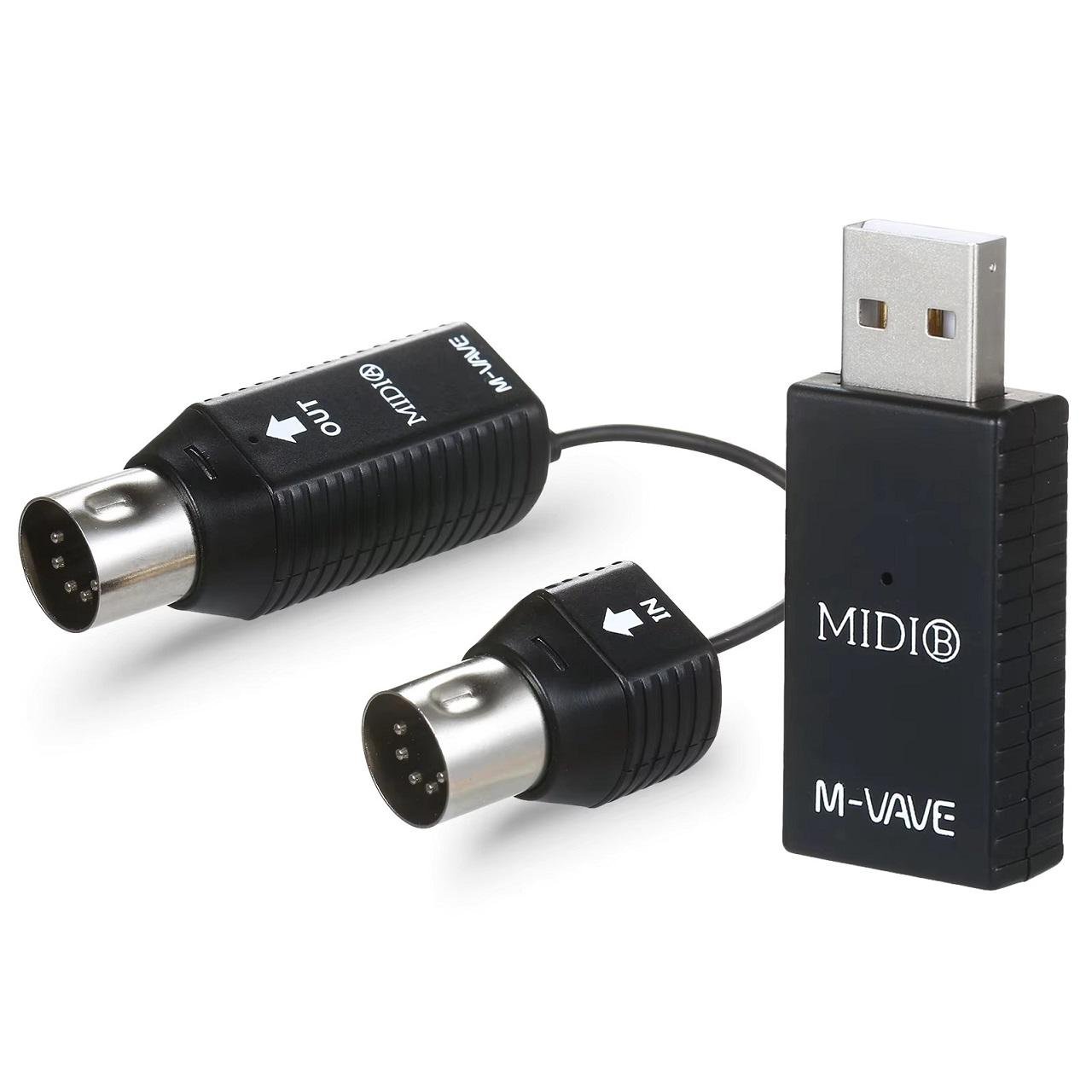 Інтерфейс бездротовий M-VAVE MIDI/USB (23253202)