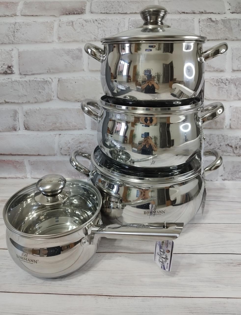 Набор кухонной посуды Bohmann 8 пр. (BH-0508)