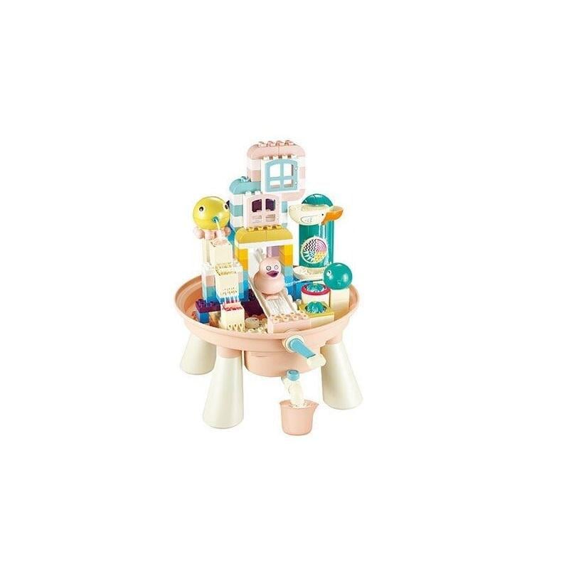 Конструктор Smoneo столик/водные игрушки 123 элемента Разноцветный (152630)