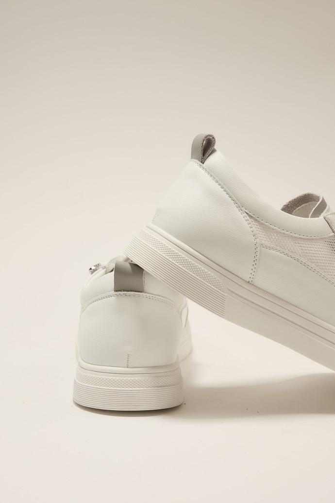 Слипоны женские ALLSY р. 38 Белый (195816) - фото 5