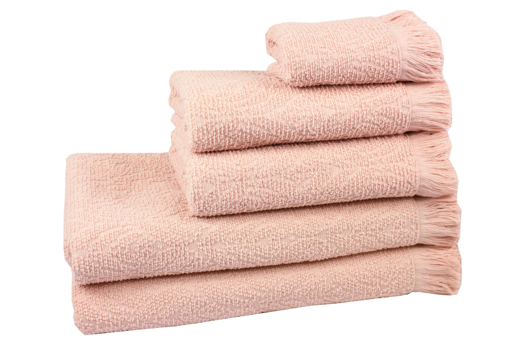 Полотенце Aquarelle 50х90 см Пудра