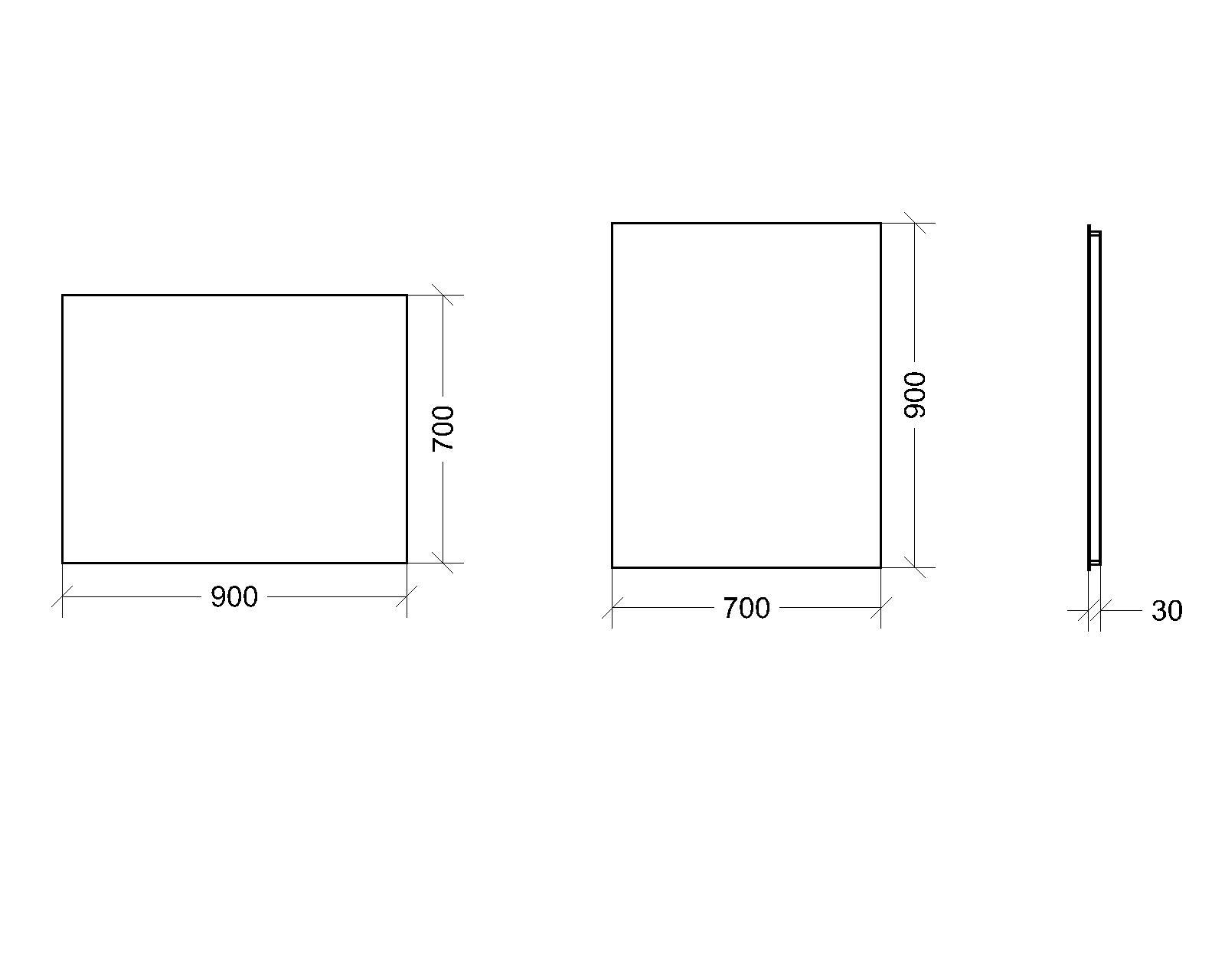 Зеркало с LED подсветкой Шинэйд 700х900 мм (SHINEID 1-700х900) - фото 3