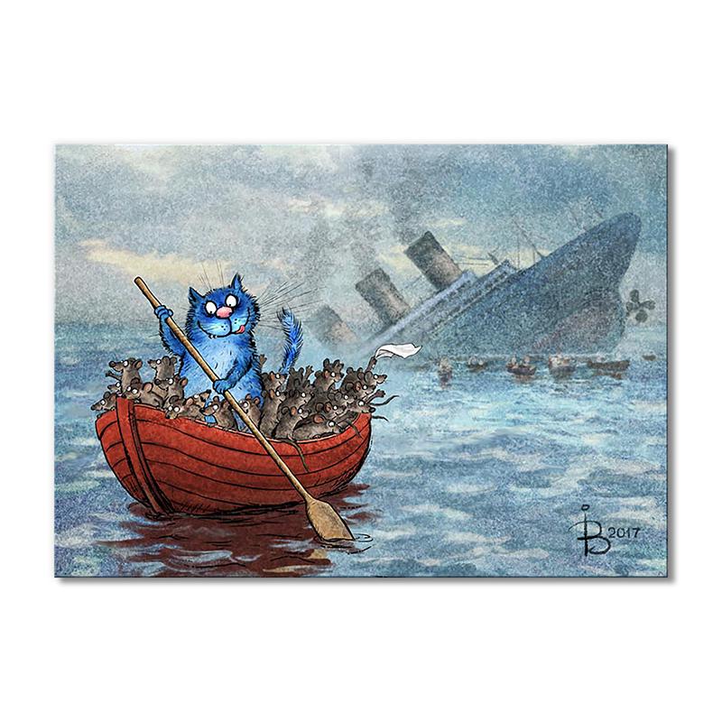 Модульная картина Позитив навсегда. 1 модуль 50x75 см