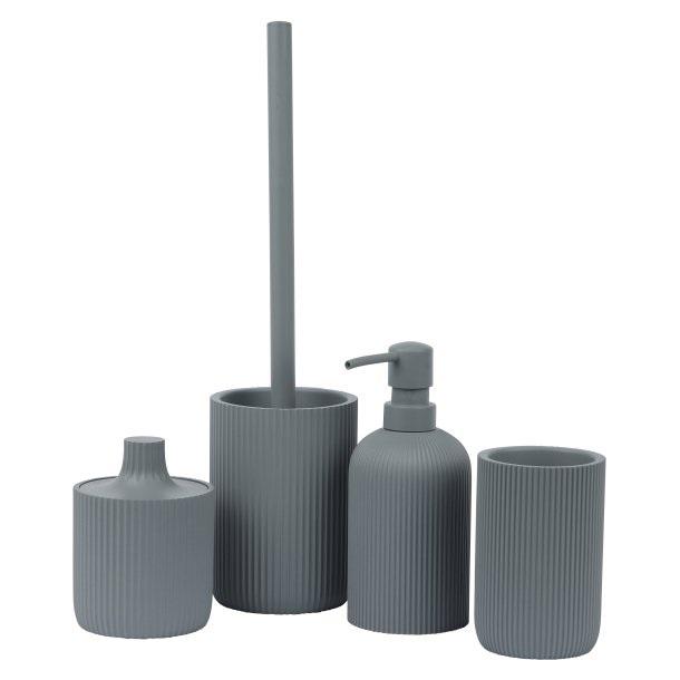 Стакан для зубних щіток Axentia Samos полігума d 7,5x11,7 см Сірий (135833) - фото 3 Стакан для зубних щіток Axentia Samos полігума d 7,5x11,7 см Сірий (135833) - фото 3