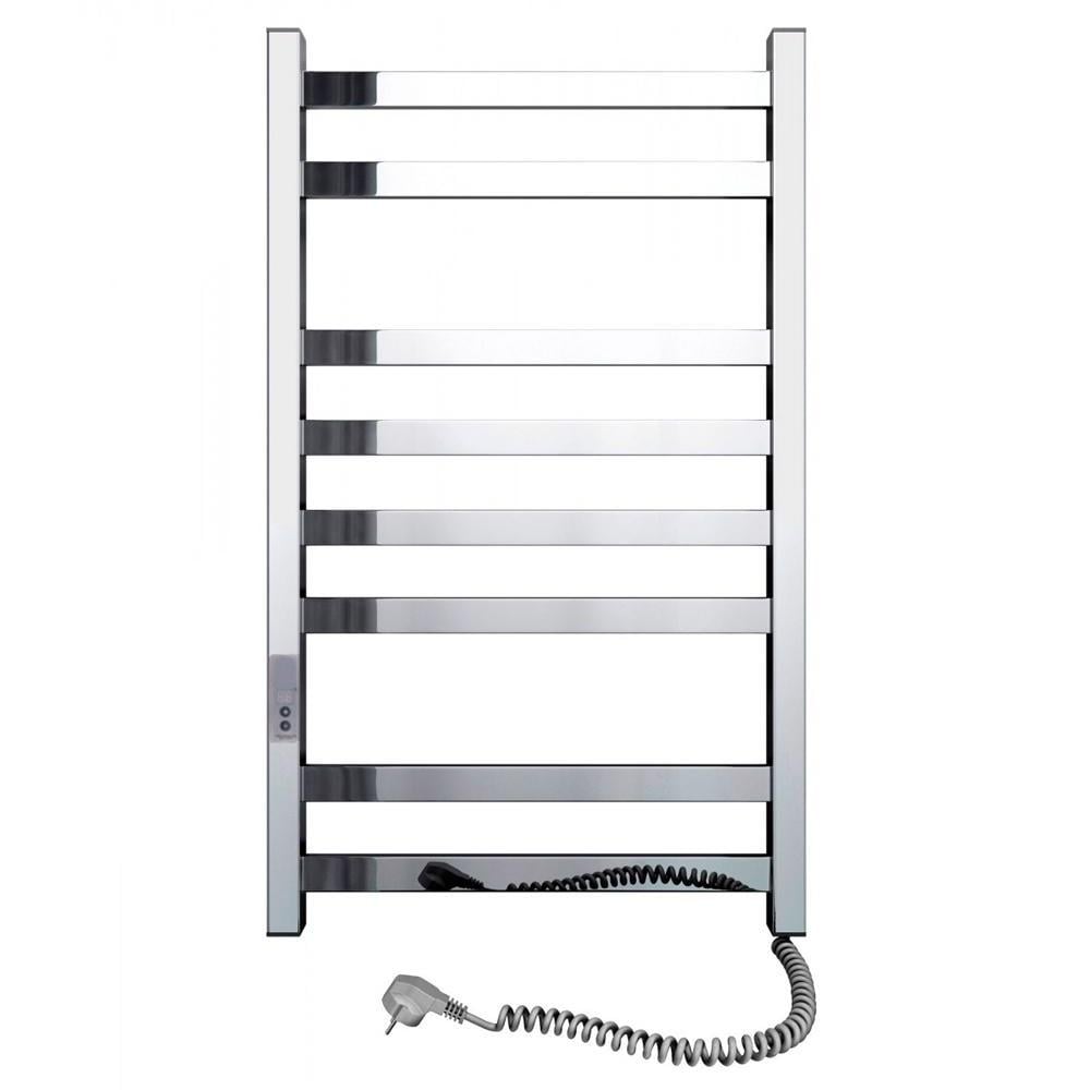 Полотенцесушитель электрический SANTAN лестница Авангард 480х800 нержавеющая сталь правосторонний digital таймер (115922)