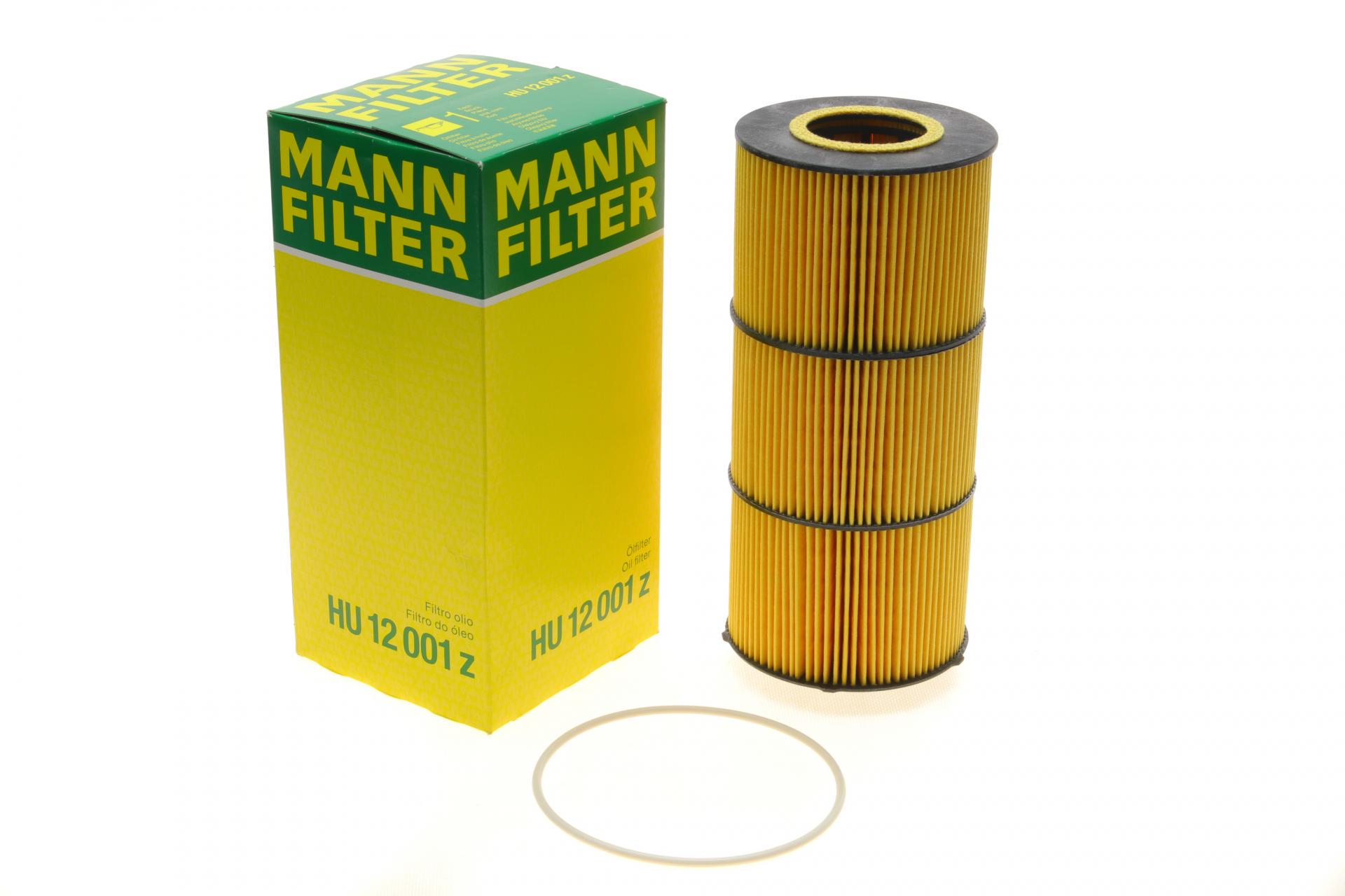 Фильтр масляный Mann-Filter для MB Actros/Antos/Arocs OM471 11- (HU 12 001 Z)