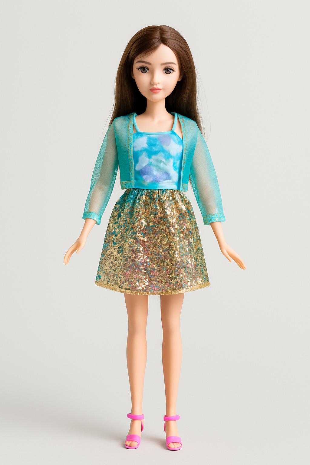 Кукла шарнирная HOME 29 см (DE053-54)