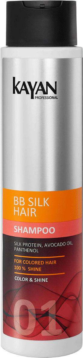 Шампунь Kayan Professional BB Silk Hair для фарбованого волосся 400 мл (14235)