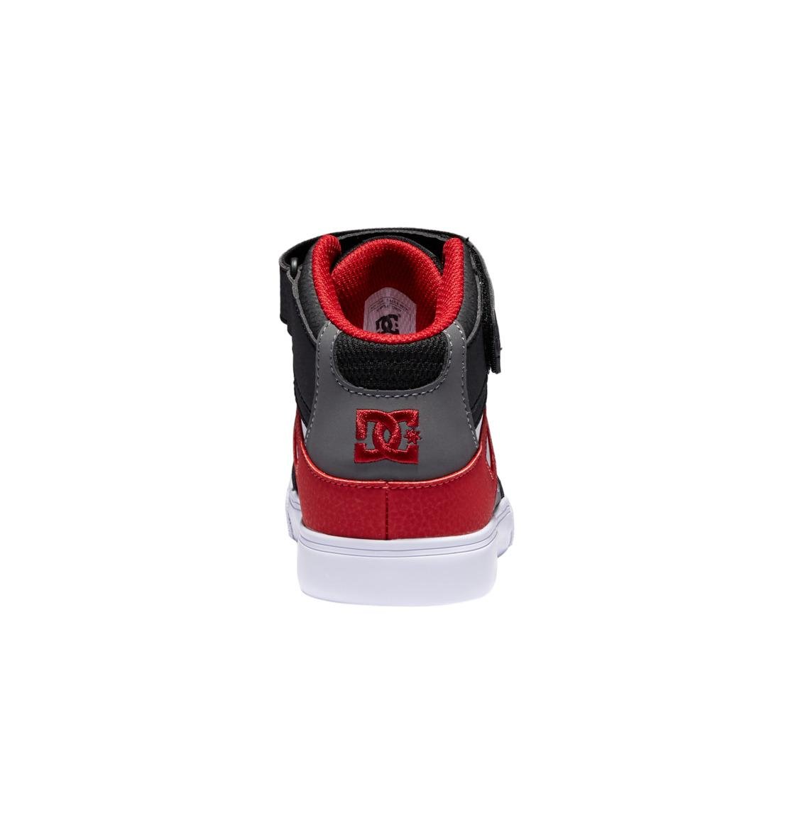 Кроссовки DC Pure High Top EV 33,5/2,5 21,8 см White/Grey/Red - фото 6