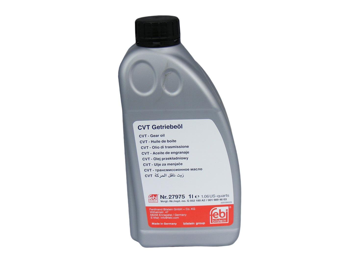 Трансмиссионное масло FEBI CVT 1 л (27975) Трансмиссионное масло FEBI CVT 1 л (27975)