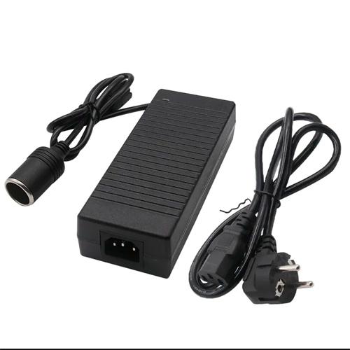 Блок питания 220В на 12В 15А с гнездом прикуривателя