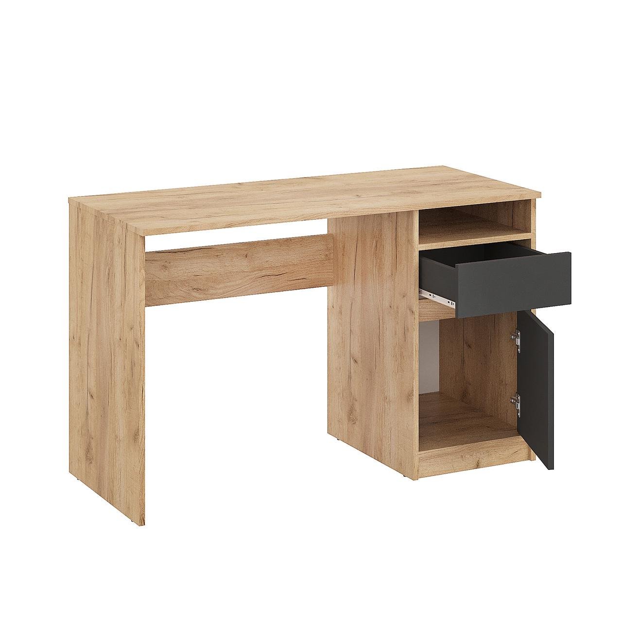 Стіл письмовий Компаніт Аспирант 120,4х53,4х75,4 см Дуб крафт комби