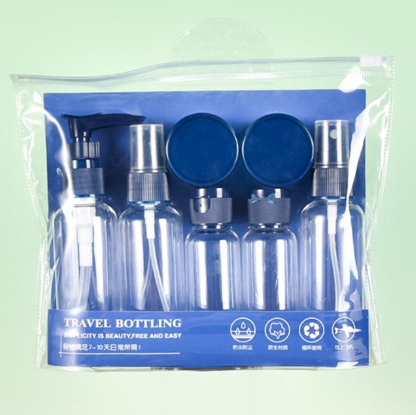 Набір дорожній 18588 8 пр. Синій (5011834) Набір дорожній 18588 8 пр. Синій (5011834)