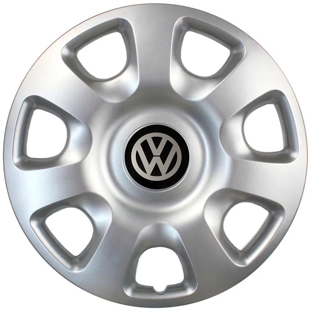 Колпаки SJS 336 с логотипом Volkswagen R15 4 шт. Серебристый (2654558813)