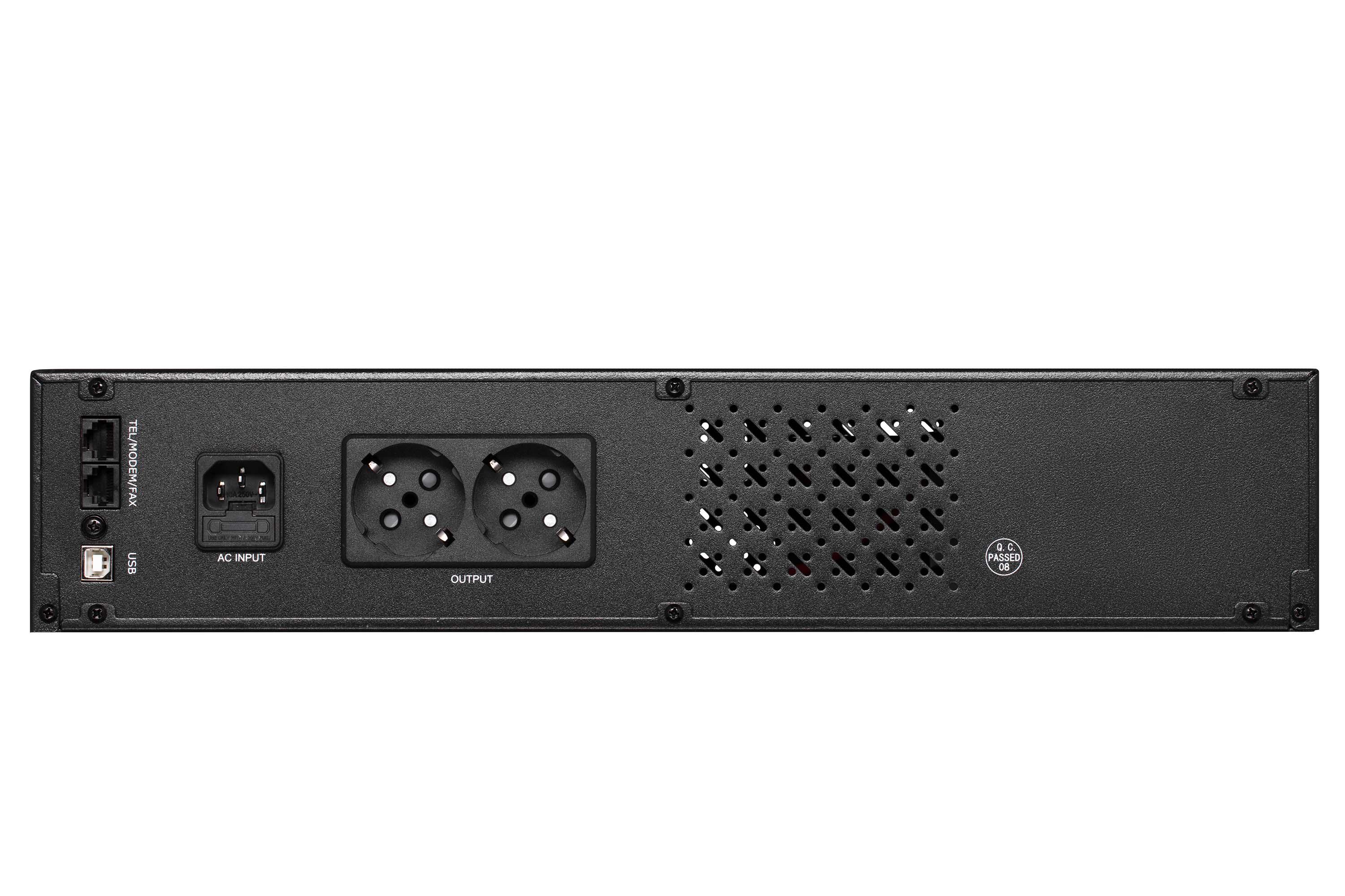 Джерело безперебійного живлення 2E RE850 850VA 480W 2xSchuko (24223097) - фото 3 Джерело безперебійного живлення 2E RE850 850VA 480W 2xSchuko (24223097) - фото 3