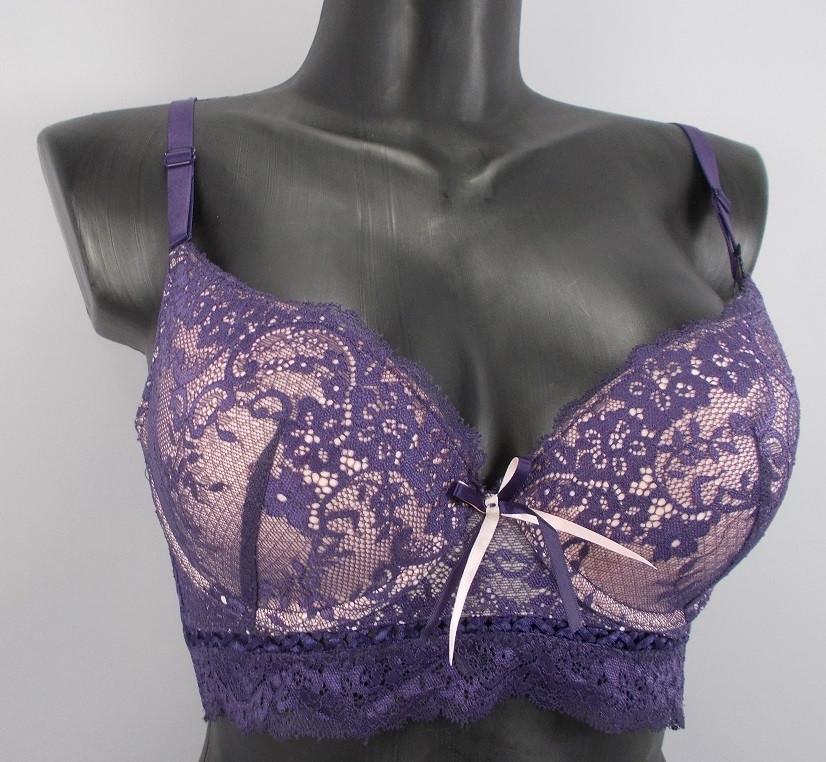 Комплект нижнего белья Fnniss 69133 80С L Фиолетовый (1328565415) - фото 3 Комплект нижнего белья Fnniss 69133 80С L Фиолетовый (1328565415) - фото 3