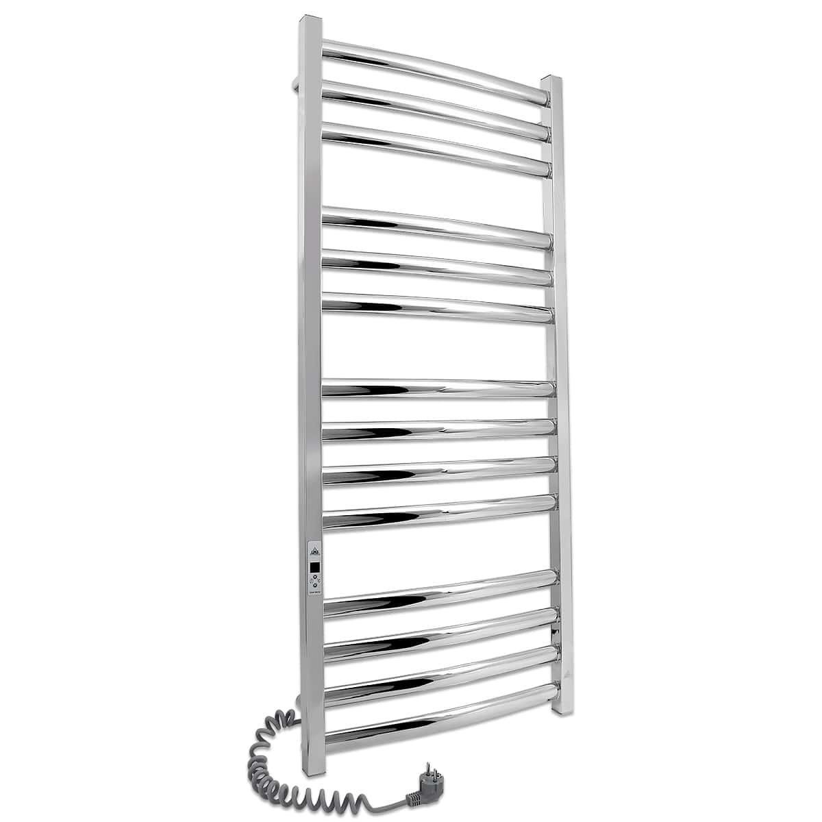 Полотенцесушитель электрический для ванной Laris Гранд П14 из нержавеющей стали 500х1200 мм Е Хром (147-127-73207370)
