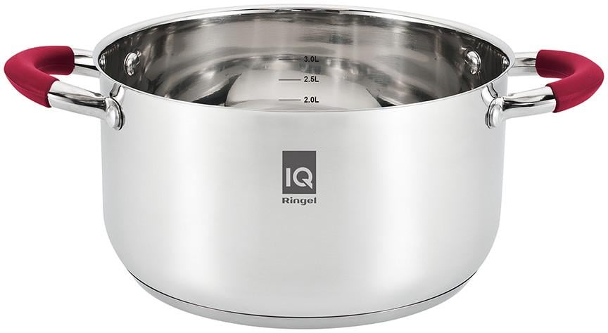 Кастрюли Ringel IQ Be Tasty 1,6/3,2/4,2 л 6 пр. (IQ-6042) - фото 2 Кастрюли Ringel IQ Be Tasty 1,6/3,2/4,2 л 6 пр. (IQ-6042) - фото 2