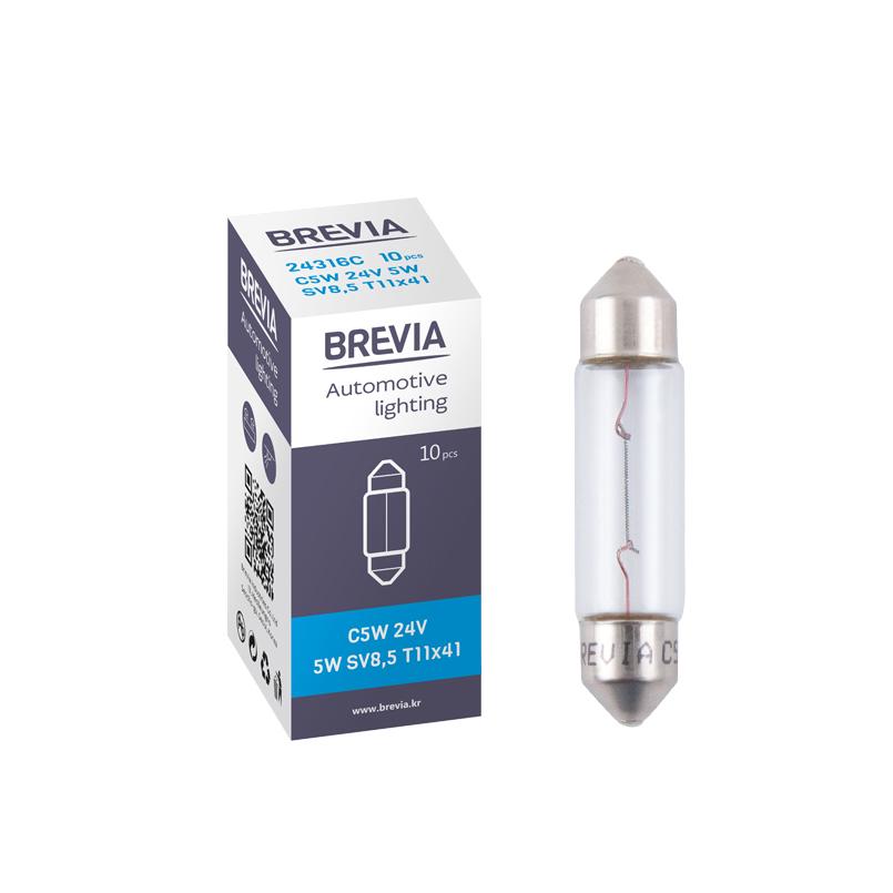 Лампа галогенна Brevia C5W 24V 5W (24316C)