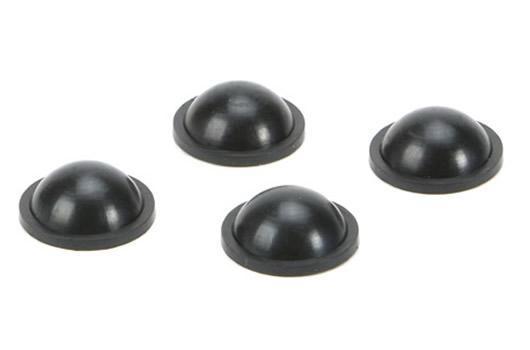 Запчастина для моделей Team Magic E5 Shock Bladder 4p (36258)