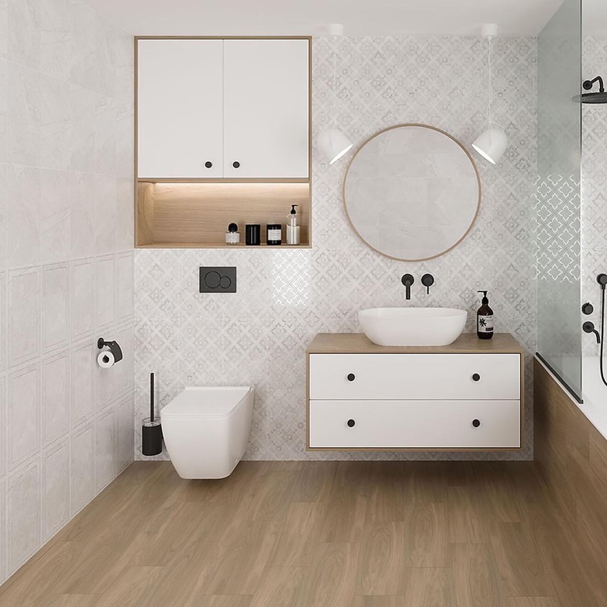 Плитка для стін Cersanit GLAM FRAME GLOSSY 25x40 см (23643944) - фото 3