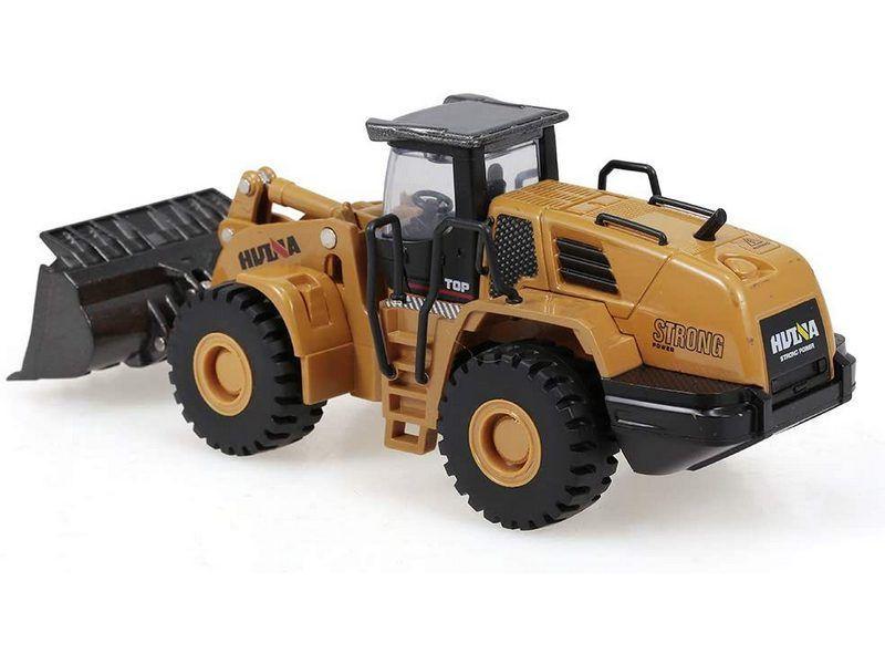 Машинка-бульдозер Hui Na Toys металлический (1714) - фото 8 Машинка-бульдозер Hui Na Toys металлический (1714) - фото 8