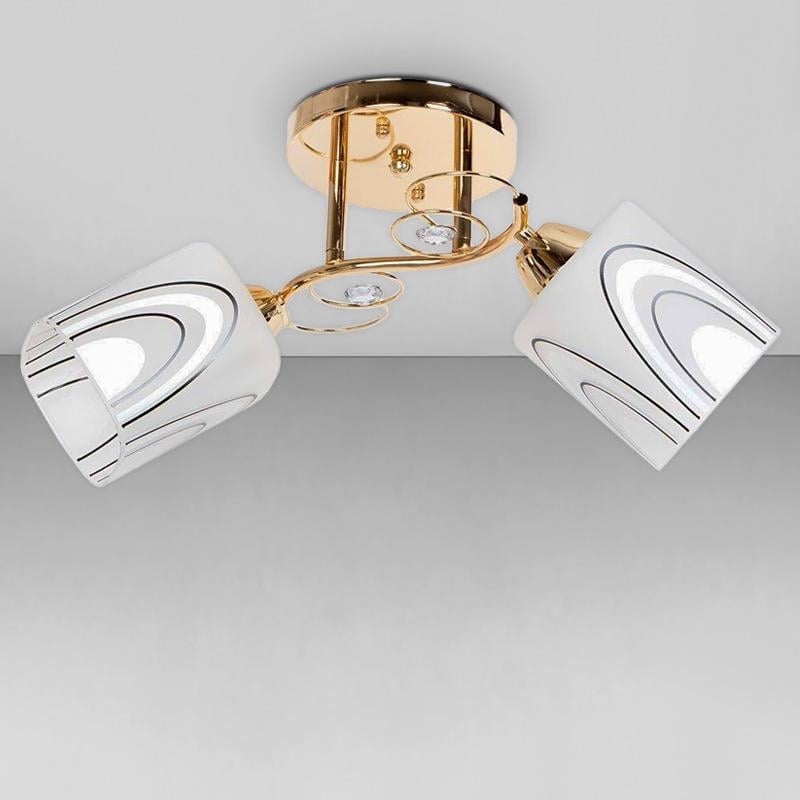 Люстра стельова Light House SH-17001/2F Золотий