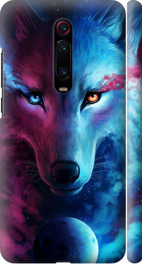 Чехол на Xiaomi Mi 9T Pro Арт-волк (3999m-1698-42517)