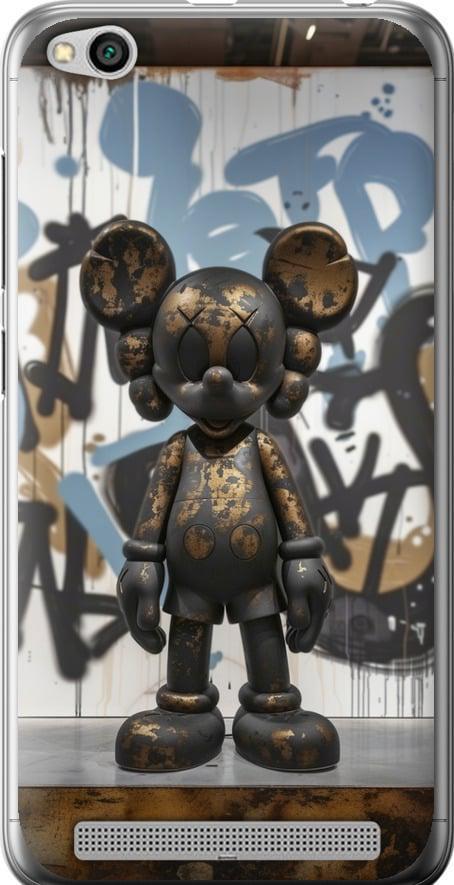 Чехол на Xiaomi Redmi 5A Bronze kaws v2 (6098t-1133-42517)