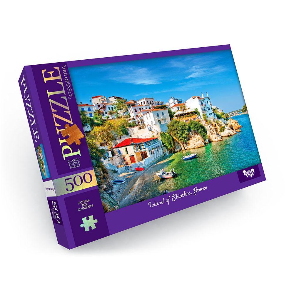 Пазли Danko Toys №2 Island of Skiathos Greece С500-13-02 500 ел.