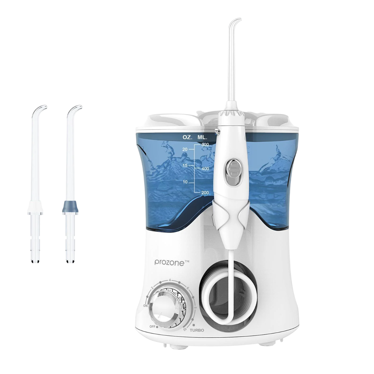 Ирригатор полости рта ProZone X62 Start 2 насадки White (4691)