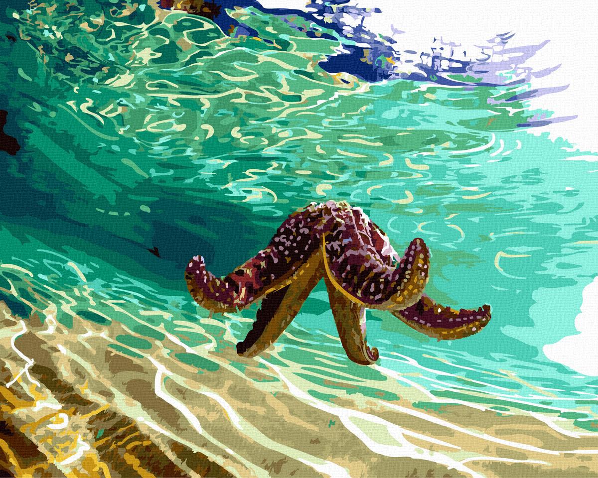 Картина по номерам Brushme Медуза в заливе 40x50 см (GX40456)