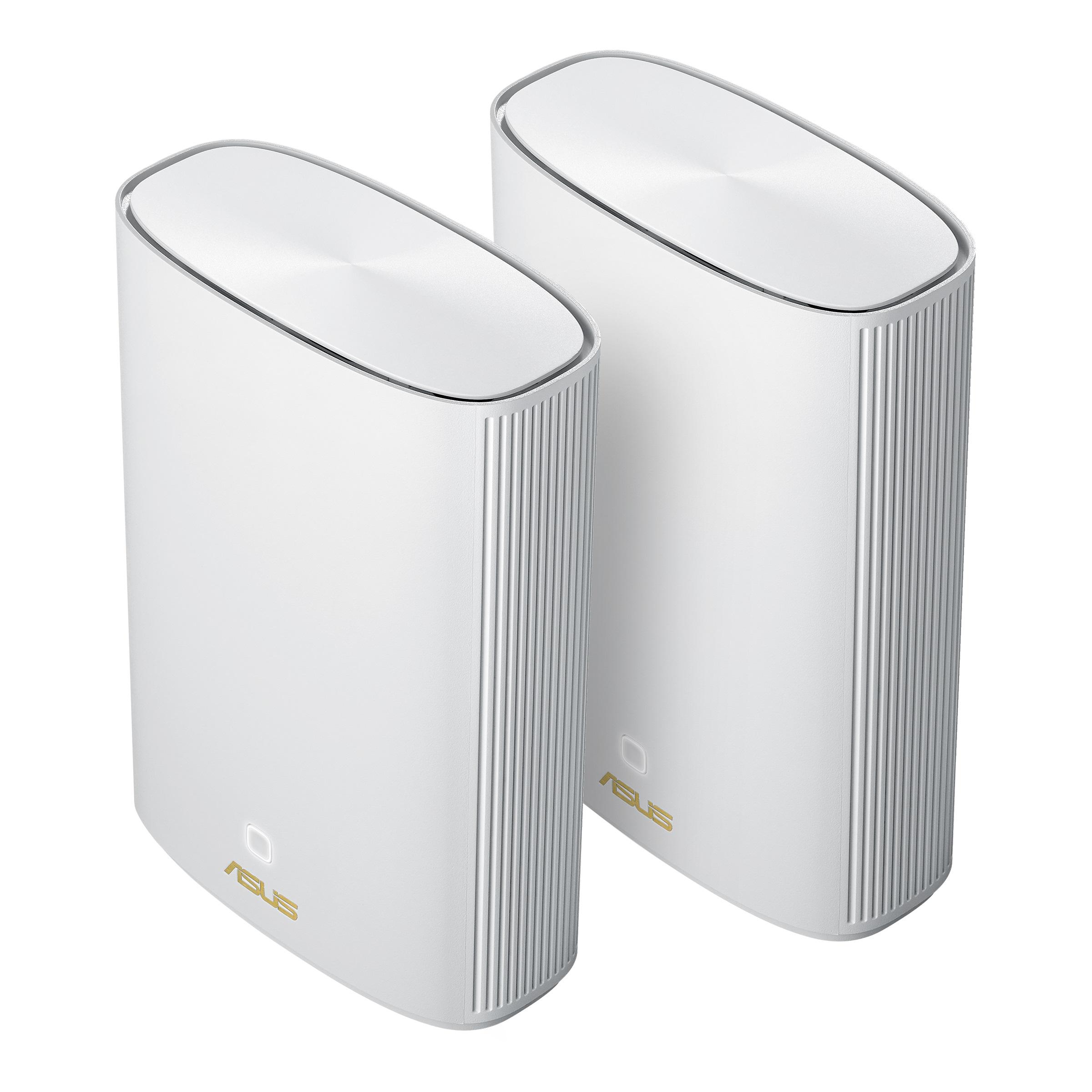 Система Mesh Wi-Fi Asus ZenWiFi AX Hybrid XP4 AX1800 2 шт. Powerline HomePlug AV2/3LAN/USB WPA3 White (90IG05T0-BM9110)