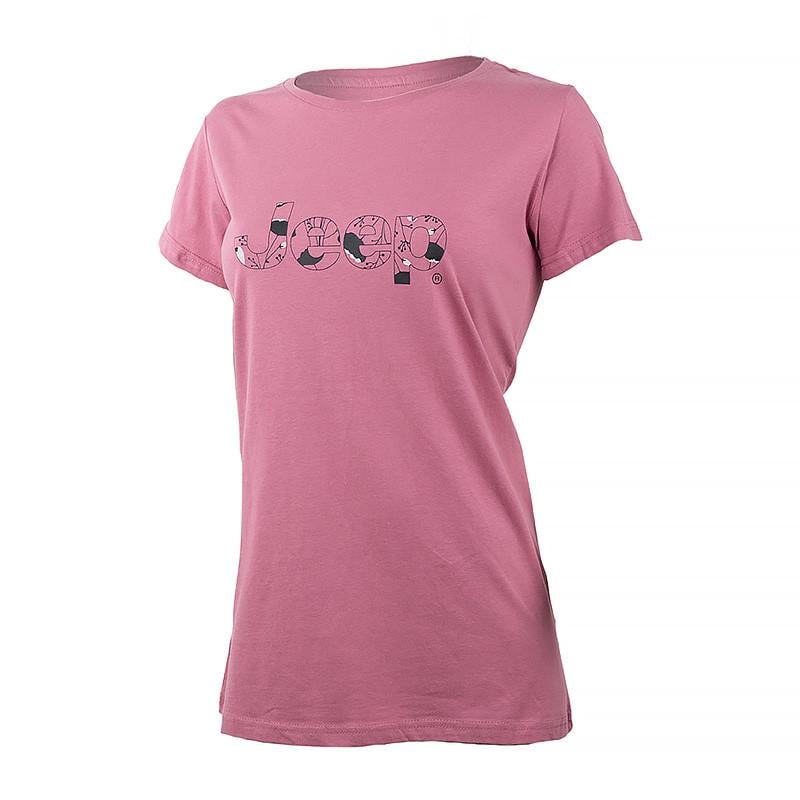 Футболка женская JEEP T-SHIRT Botanical Print J22W XS Фиолетовый (O102612-P490 XS)