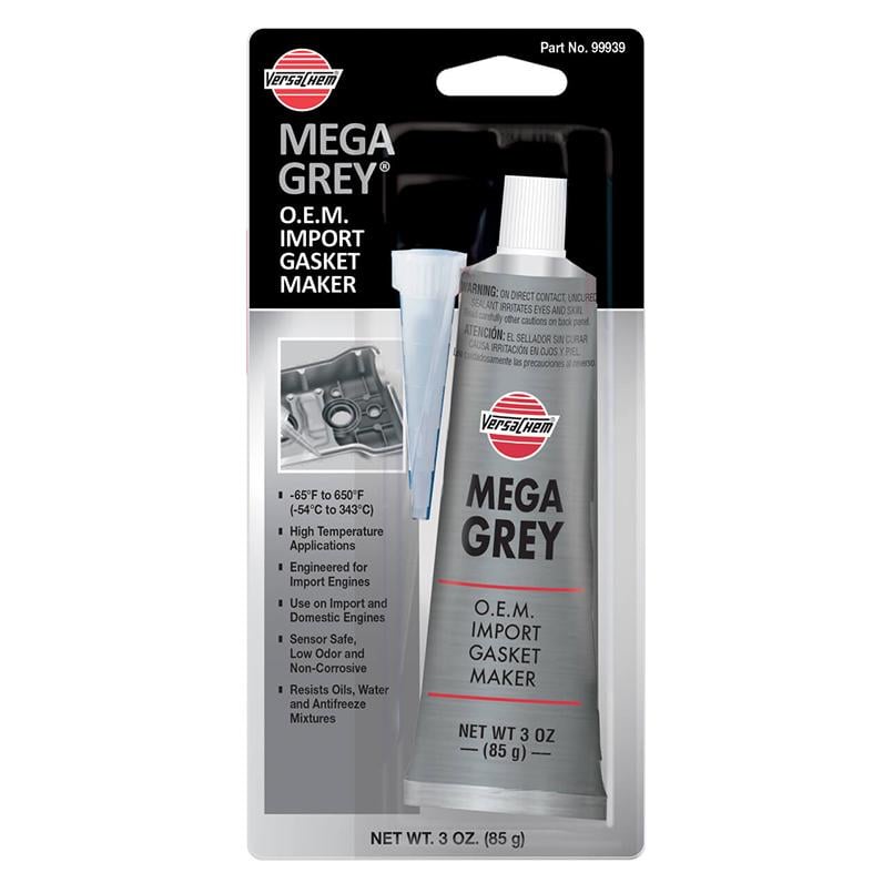Силиконовый герметик Versachem Mega Silicone серый, 85г