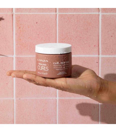 Маска для вьющихся волос Увлажняющая Lanza Healing Curls Restore Moisture Treatment 177 мл (46306) - фото 2